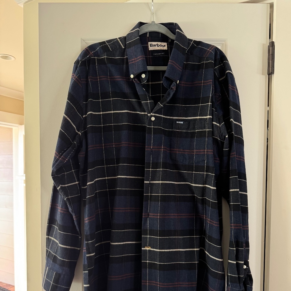 Barbour flannel jacket/shirt